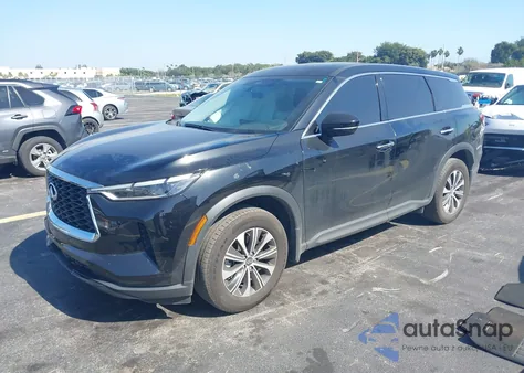 2024 Infiniti Qx60 Pure из США, поврежденный, VIN 5N1DL1ER0RC334672